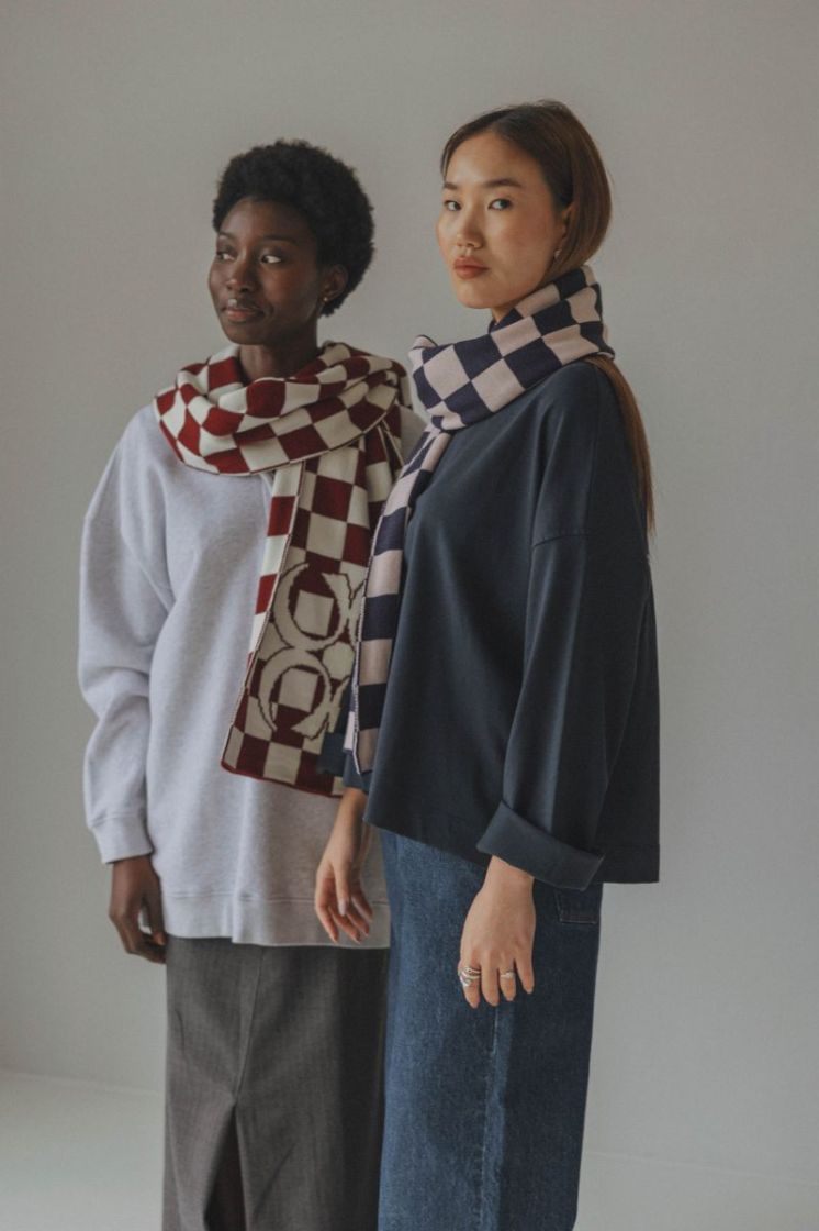 PLAID BORDEAUX