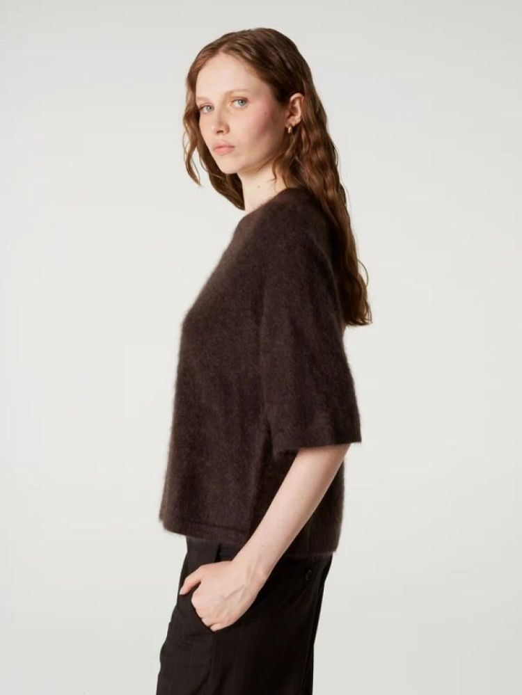 BRUSHED CASHMERE BURGUNDY