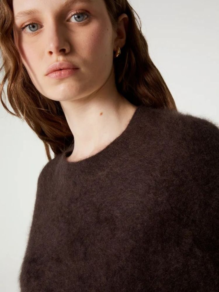 BRUSHED CASHMERE BURGUNDY