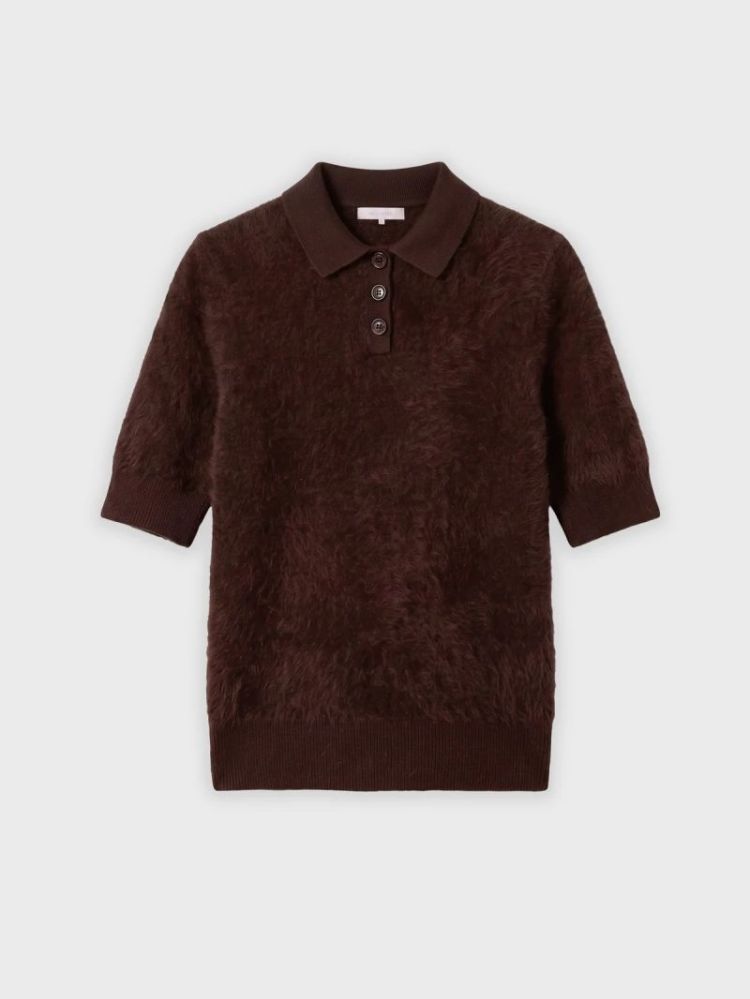 BRUSHED CASHMERE BROWNIE
