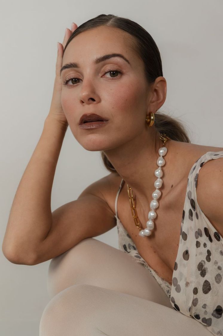 AUDREY PEARL CHAIN MIX NECKLAC PEARL