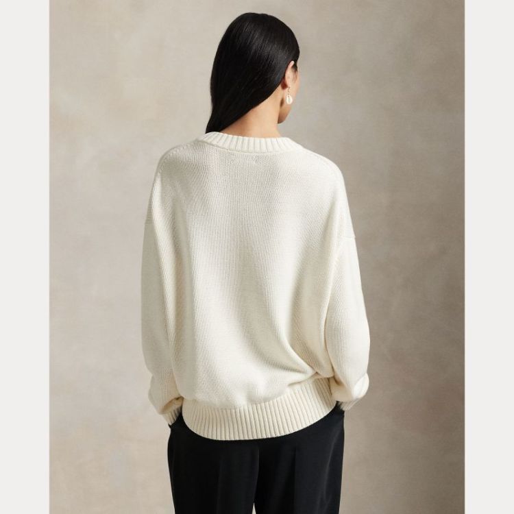 BEAR KNIT PULL IVORY