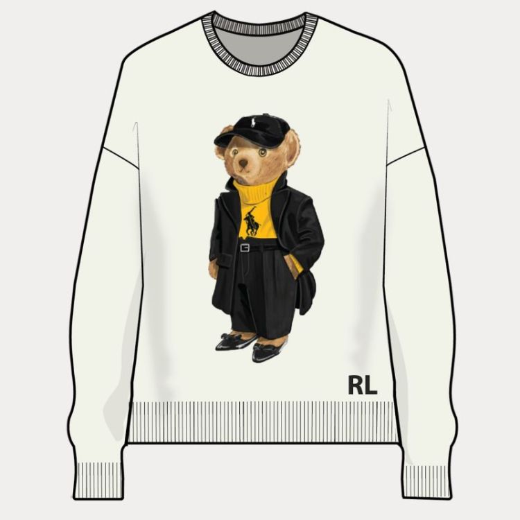 BEAR KNIT PULL IVORY