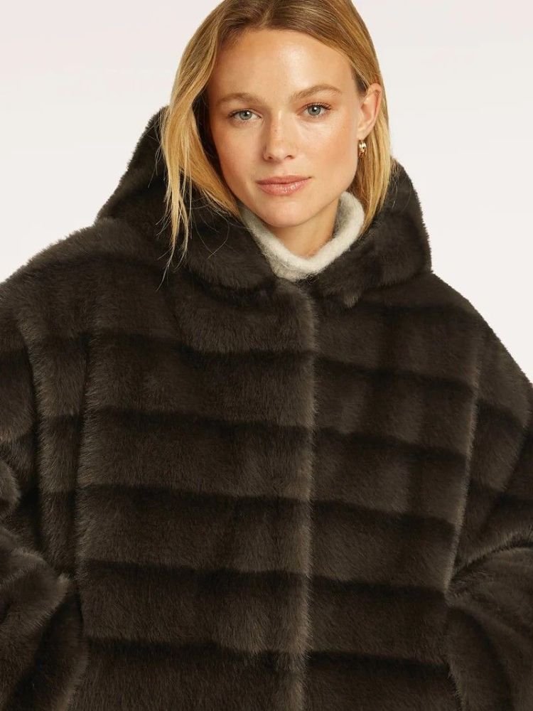 FAUX FUR 2980 DK CHOCOLA