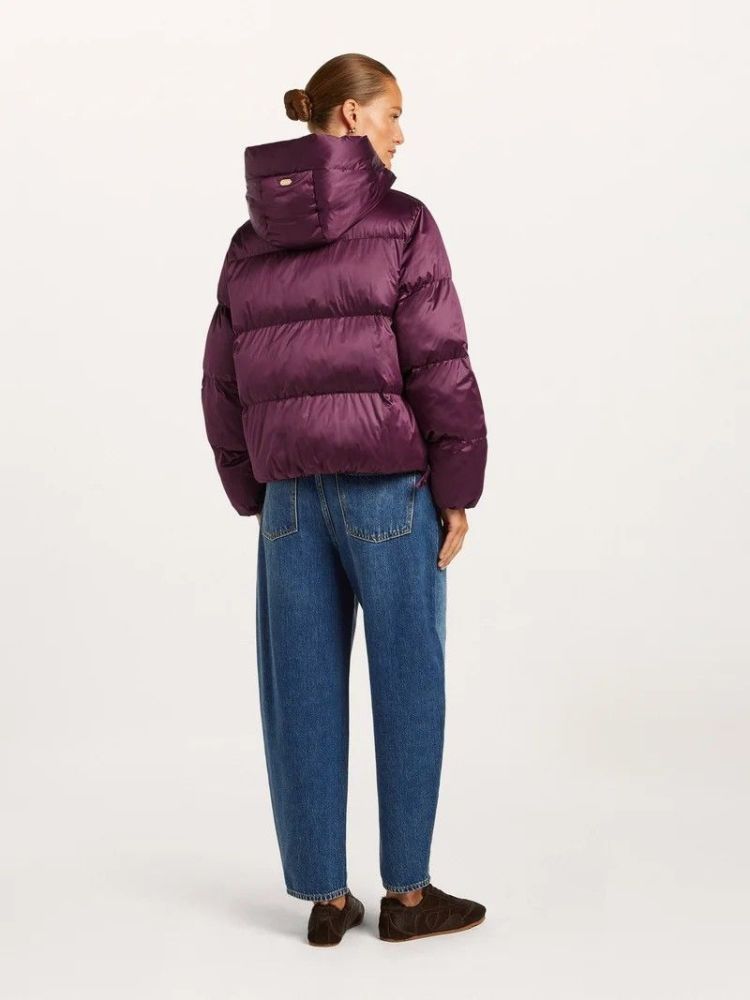 PUFFER JACKET BERRY