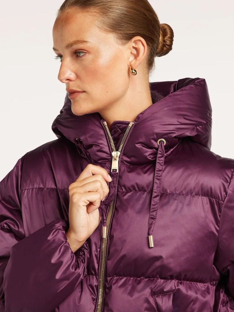 PUFFER JACKET BERRY