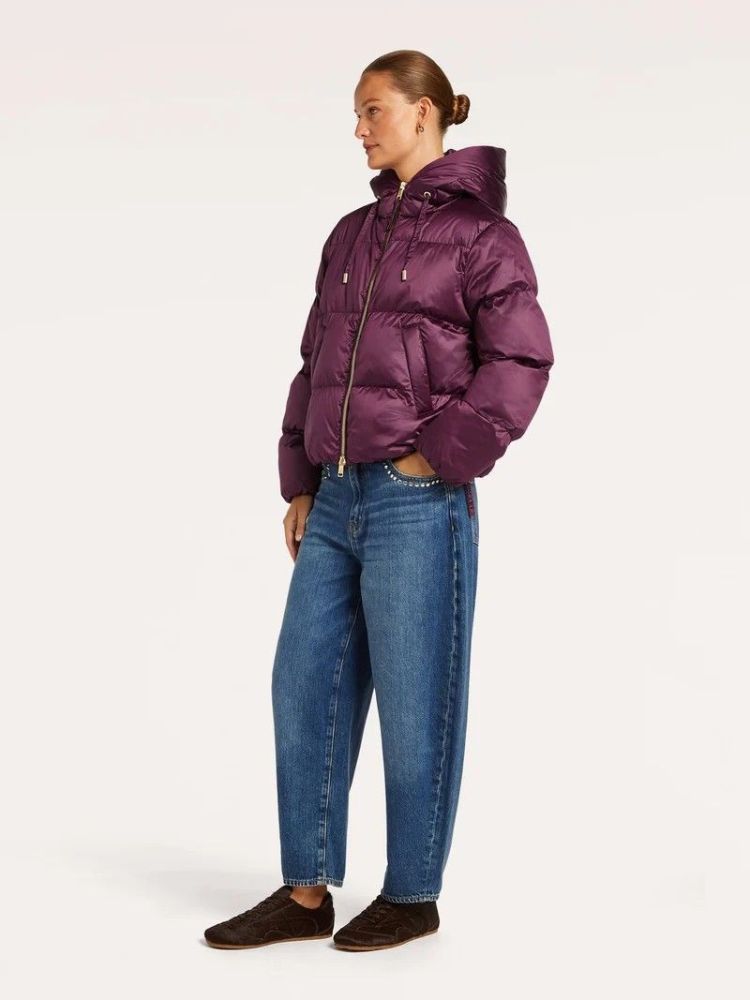 PUFFER JACKET BERRY