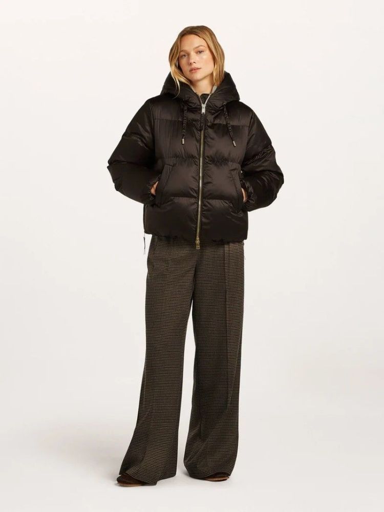 PUFFER JACKET DKBROWN