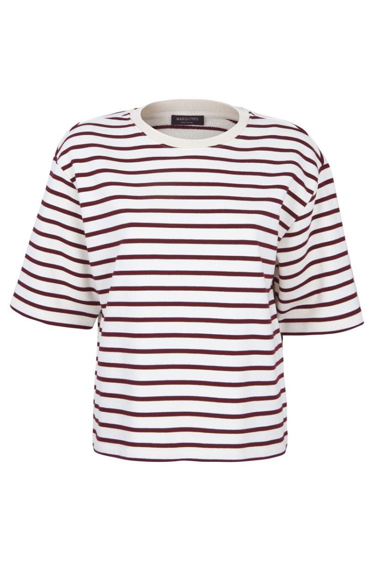 STRIPE SS 110218 CHALK/BE