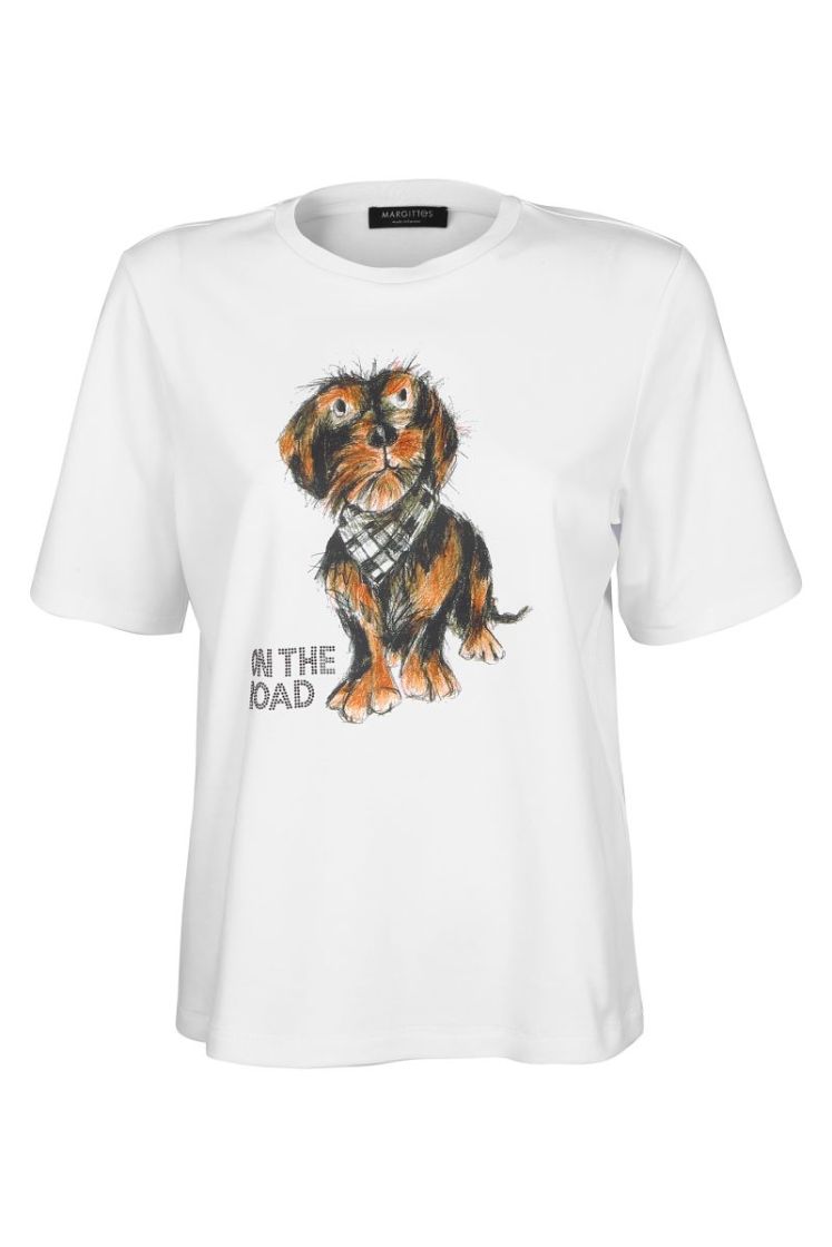 DOG ON THE ROAD 100000 WHITE