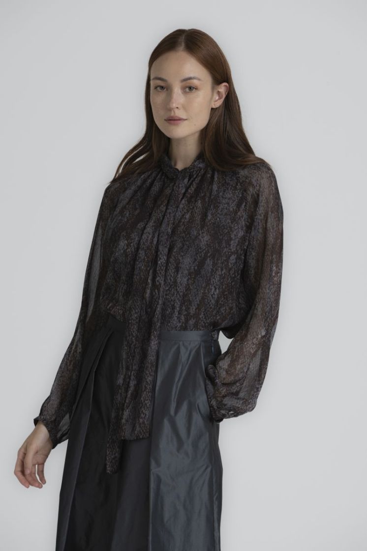 PRINT CREPE 2764 GRAPHITE