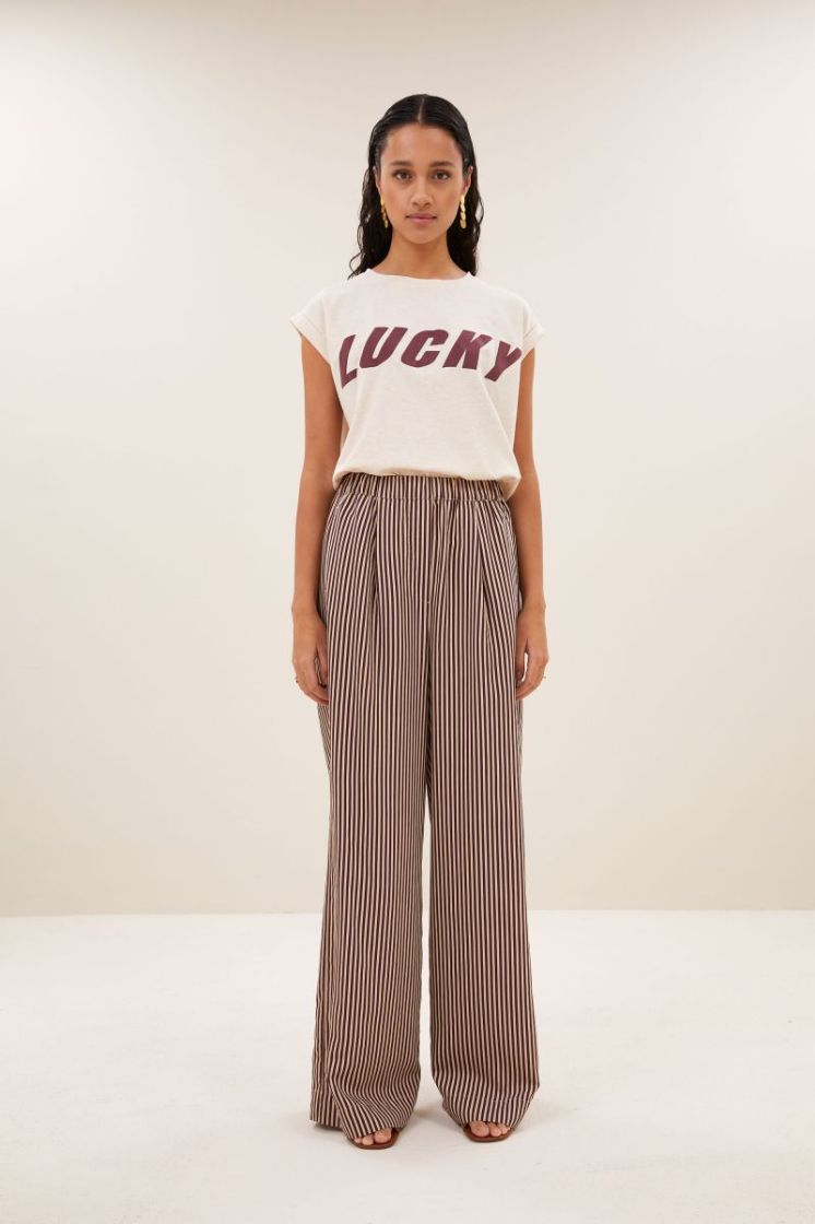 STRIPE 1340  BURGUNDY 