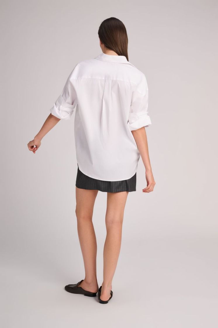 POPLIN UNI WHITE
