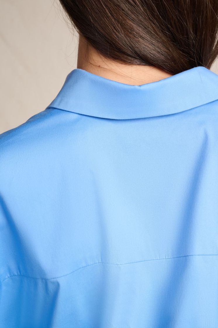 POPLIN SHIRT BLUE