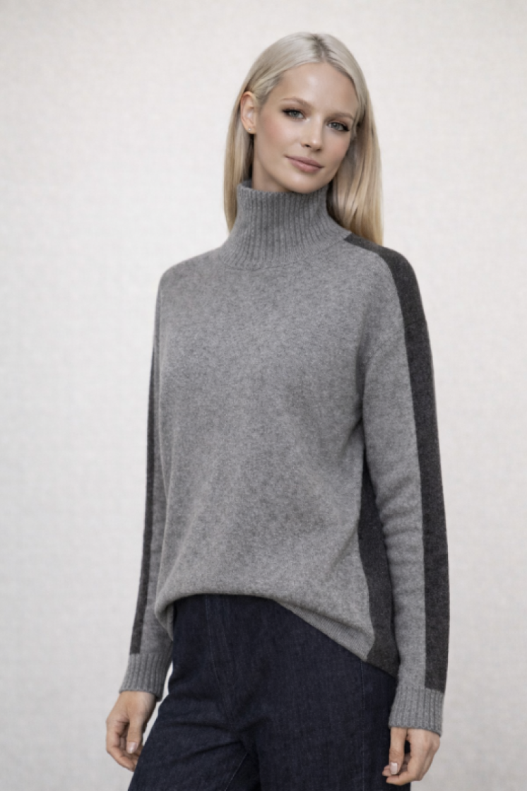 EXTRA FINE MERINO WOOL RECYCL  9598 GREY STORM
