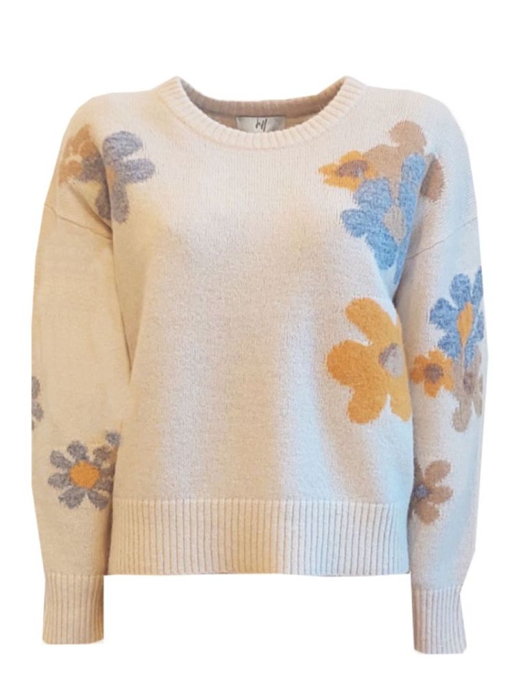 RECYCL NYLON ALPACA WOOL 1290 BUTTER/ASH
