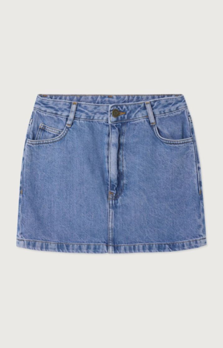 MINISKIRT DENIM PINKBLUE