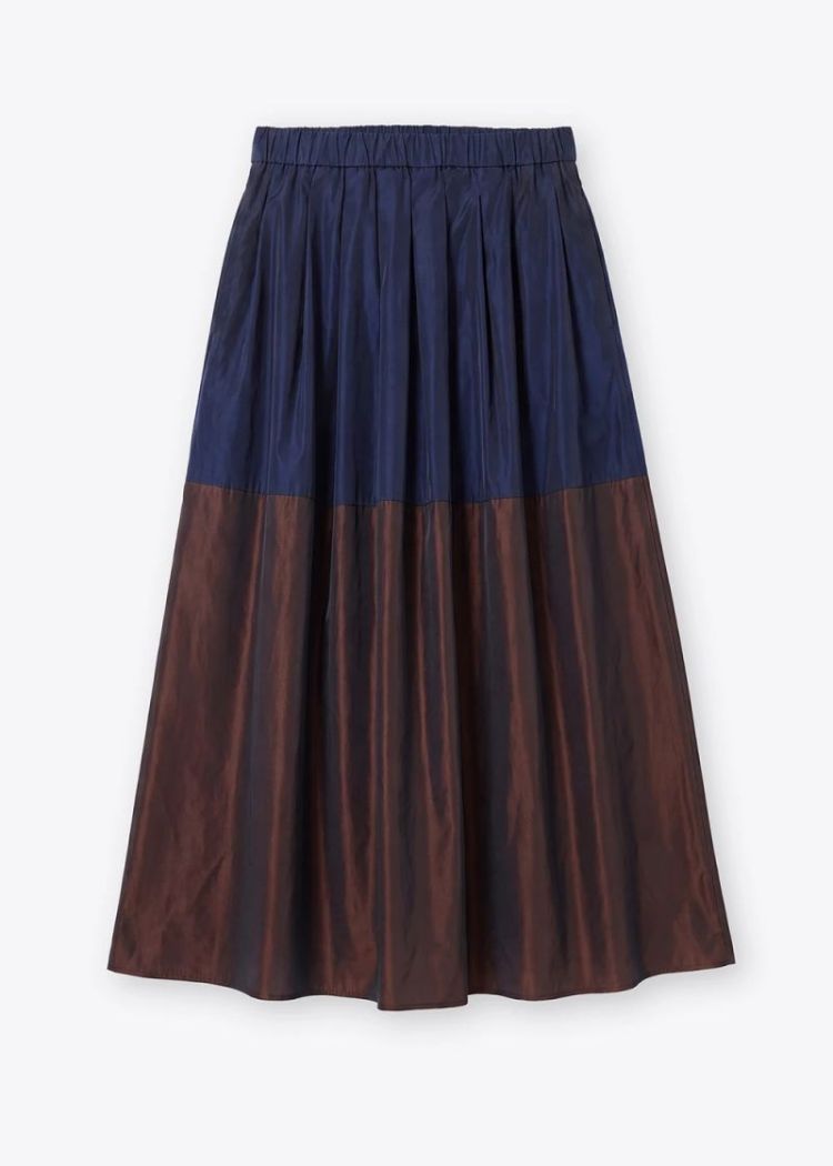 9536 TAFTA BICOLOR  352-317 NAVY/BR