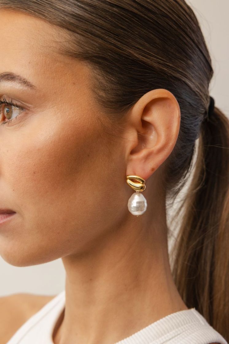 LEA PEARL EARRINGS PEARL