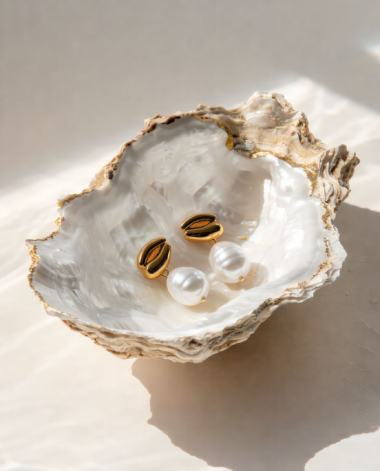 LEA PEARL EARRINGS PEARL
