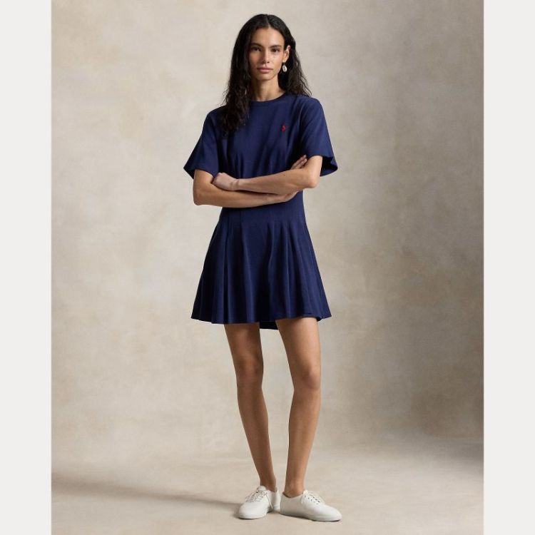 SHORT SWEATER DRESS NEWPORT NAVY