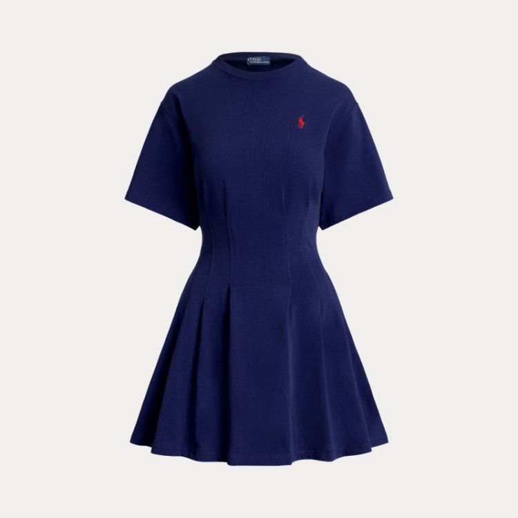 SHORT SWEATER DRESS NEWPORT NAVY