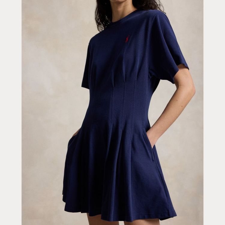 SHORT SWEATER DRESS NEWPORT NAVY