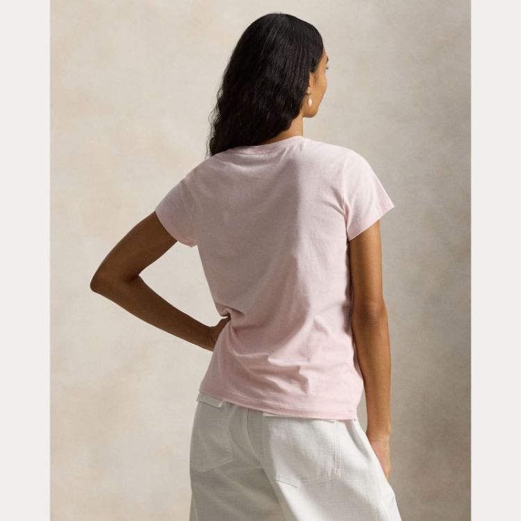 CLASSIC FIT COTON JERSEY TS REBUY PINK