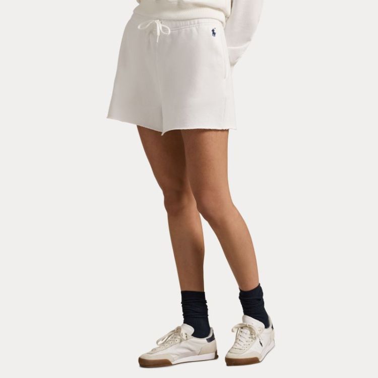 LTWEIGHT FLEECE SHORT WHITE