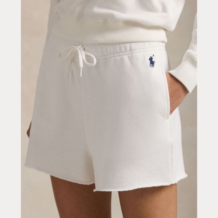 LTWEIGHT FLEECE SHORT WHITE