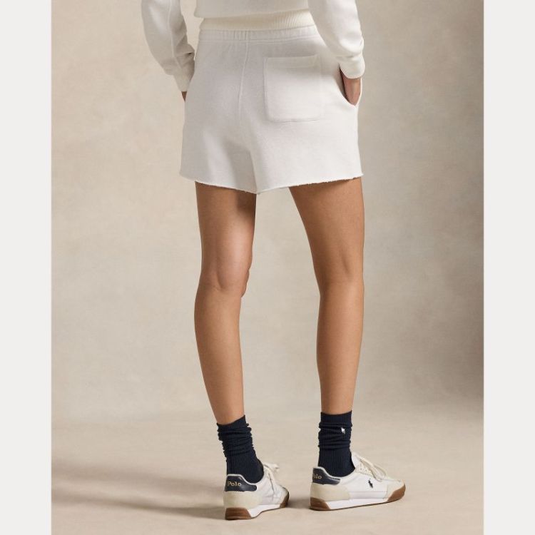 LTWEIGHT FLEECE SHORT WHITE