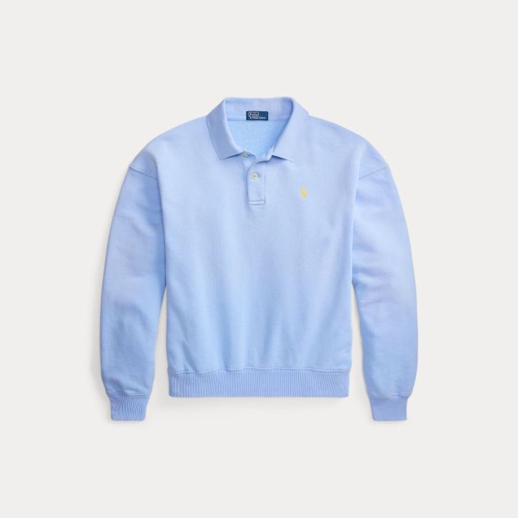 LIGHTWEIGHT FLEECE LONG-SLEEVE BABY BLUE