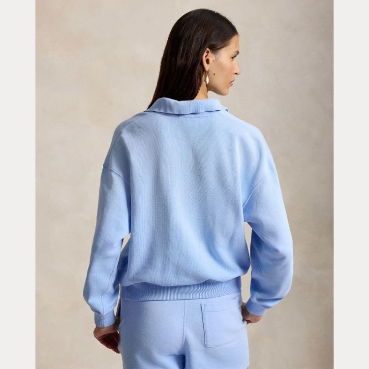 LIGHTWEIGHT FLEECE LONG-SLEEVE BABY BLUE