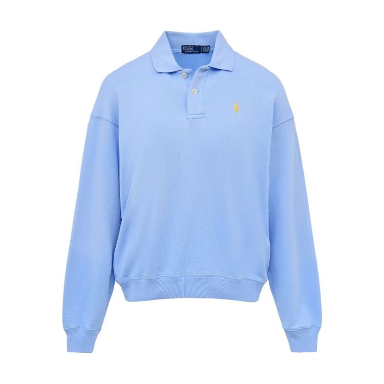LIGHTWEIGHT FLEECE LONG-SLEEVE BABY BLUE