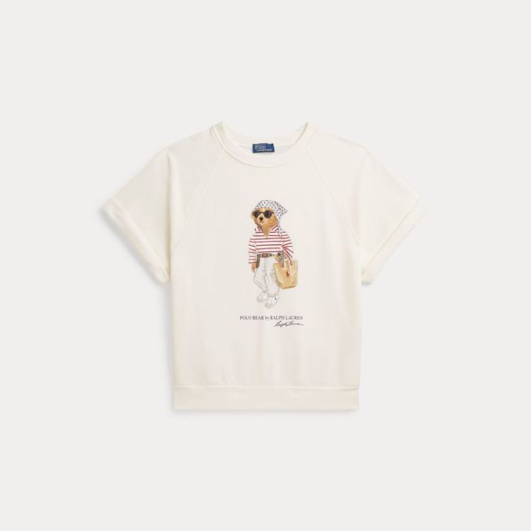 POLO BEAR FLEECE SHORT-SLEEVE  WARM WHITE