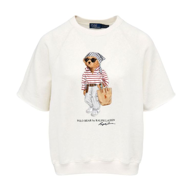 POLO BEAR FLEECE SHORT-SLEEVE  WARM WHITE