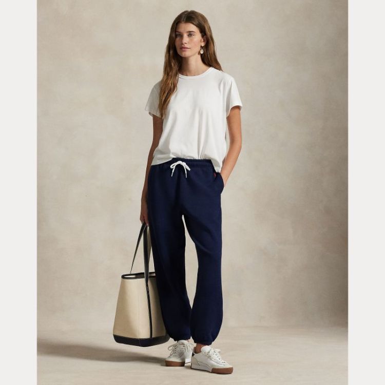 FLEECE DRAWSTRING SWEATPANT HUNTER NAVY