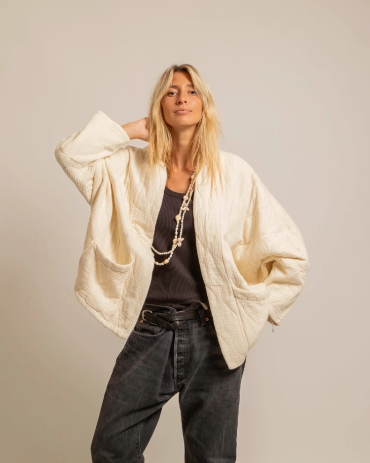 VOILE DE COTON  ECRU