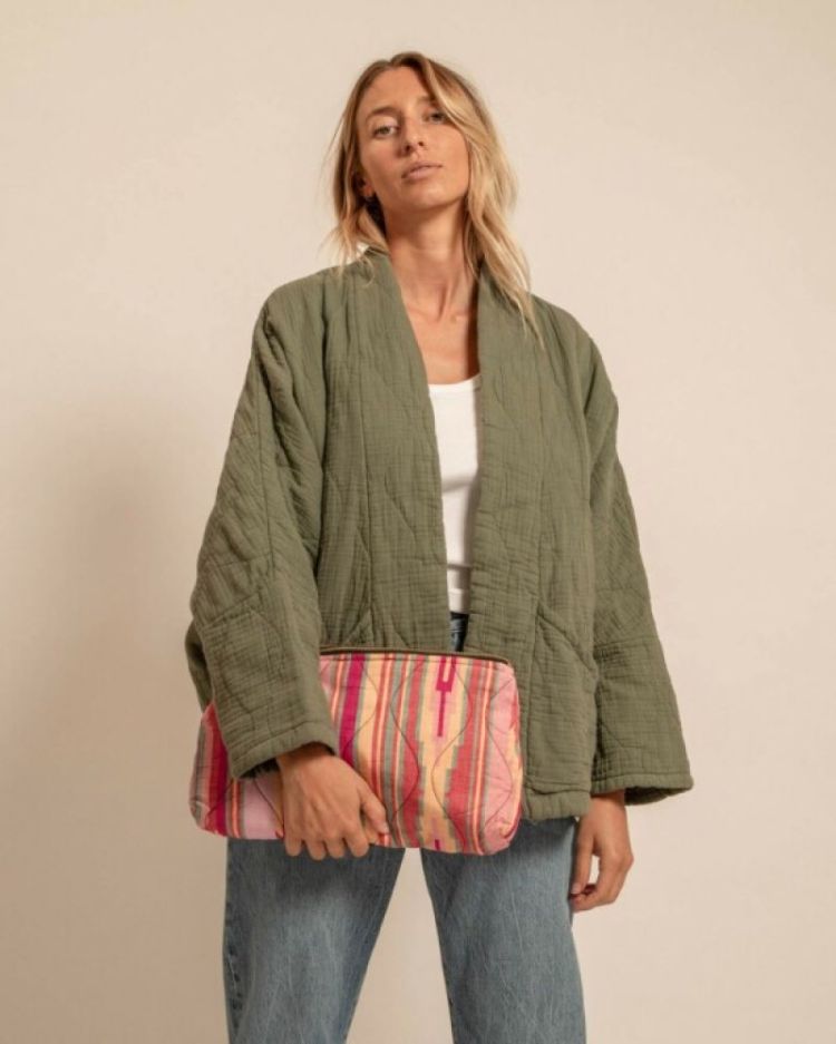 VOILE DE COTON  KHAKI