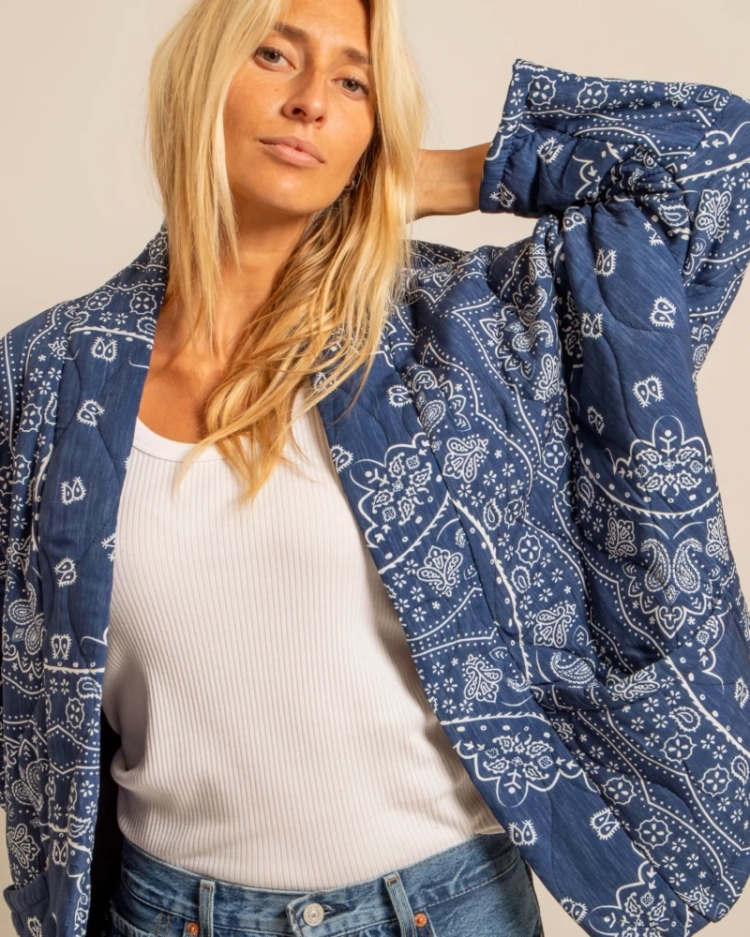 BANDANA PRINT MARINE