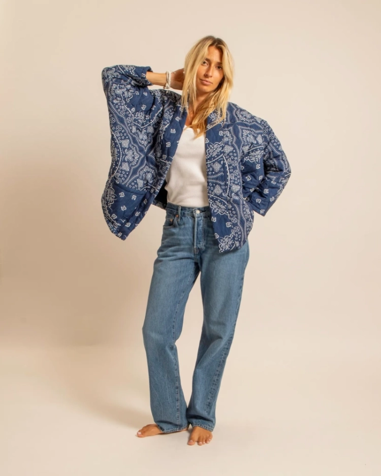 BANDANA PRINT MARINE