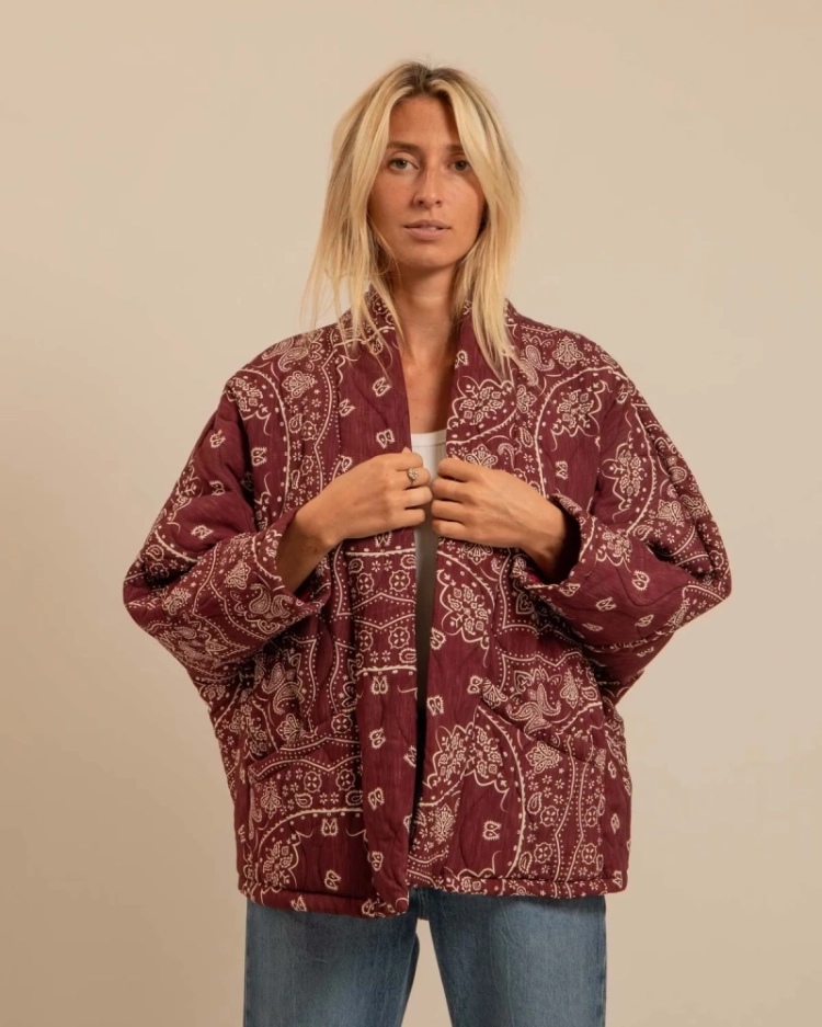 BANDANA PRINT BORDEAUX