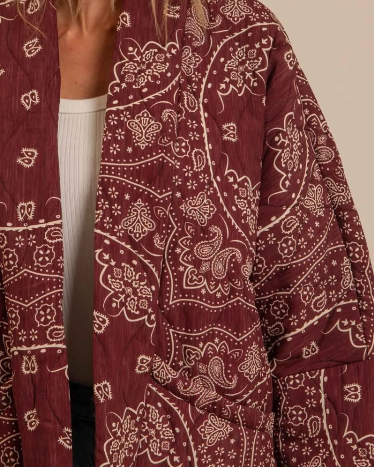 BANDANA PRINT BORDEAUX