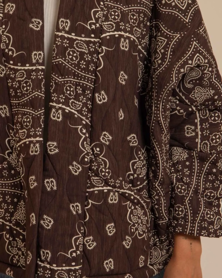 BANDANA PRINT CHOCO