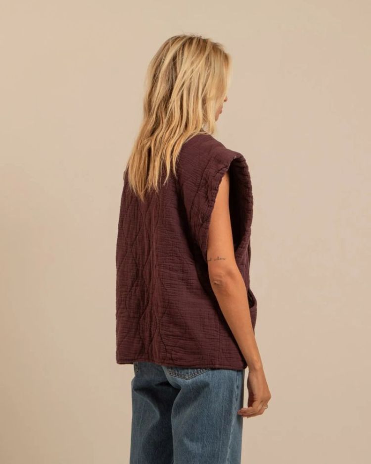 VOILE DE COTON BORDEAUX