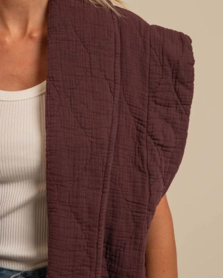 VOILE DE COTON  BORDEAUX
