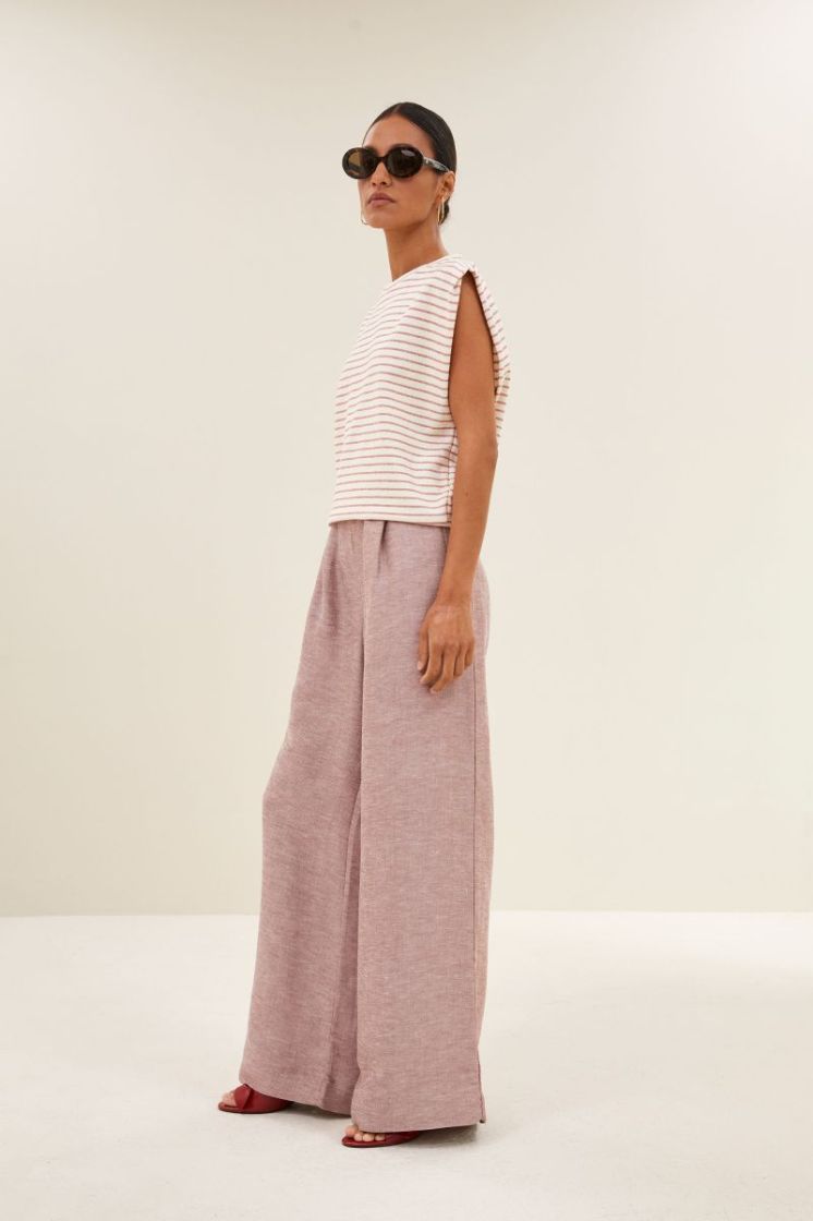 STRIPE SUNSET ROSE STR