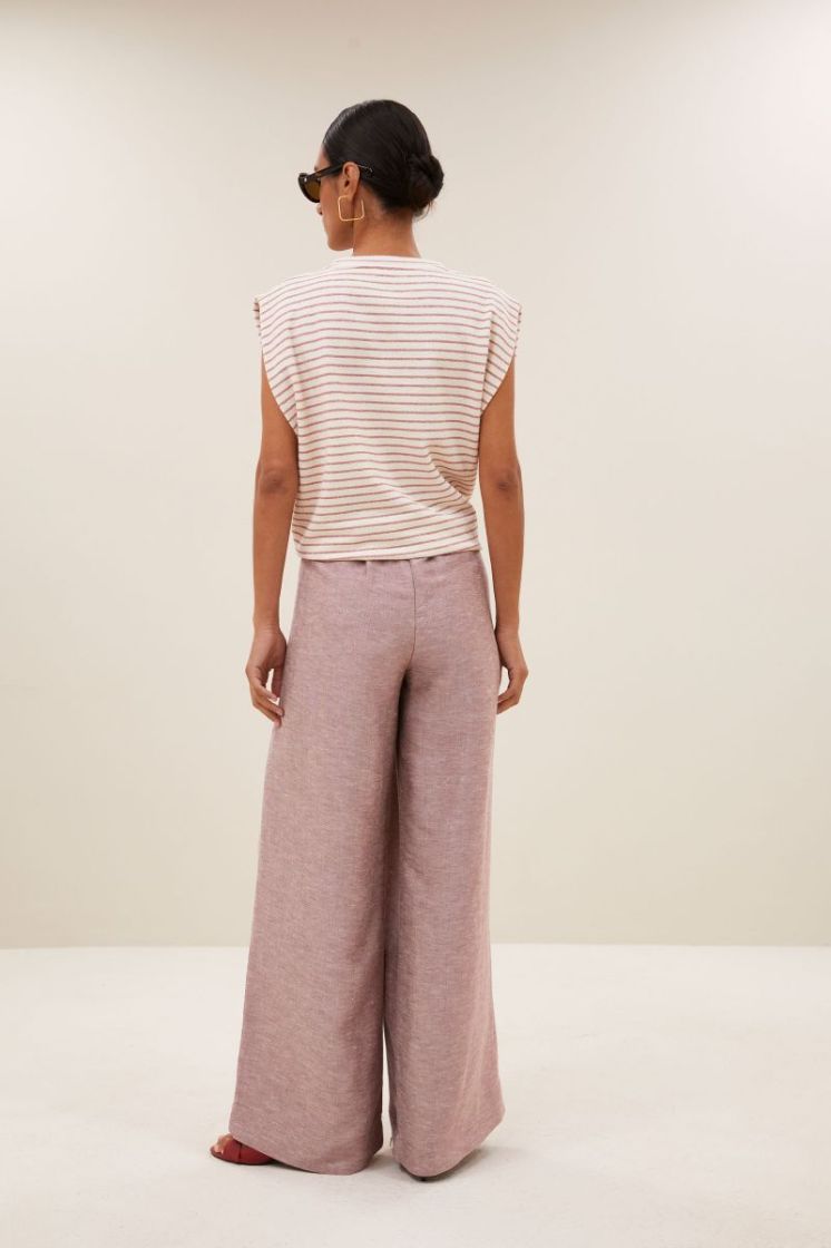 STRIPE SUNSET ROSE STR