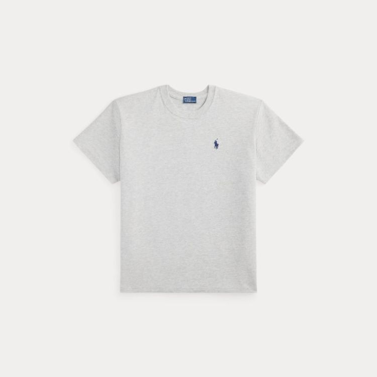 LOGO COTON JERSEY TSHIRT SS CN GREY ASH HEATHE