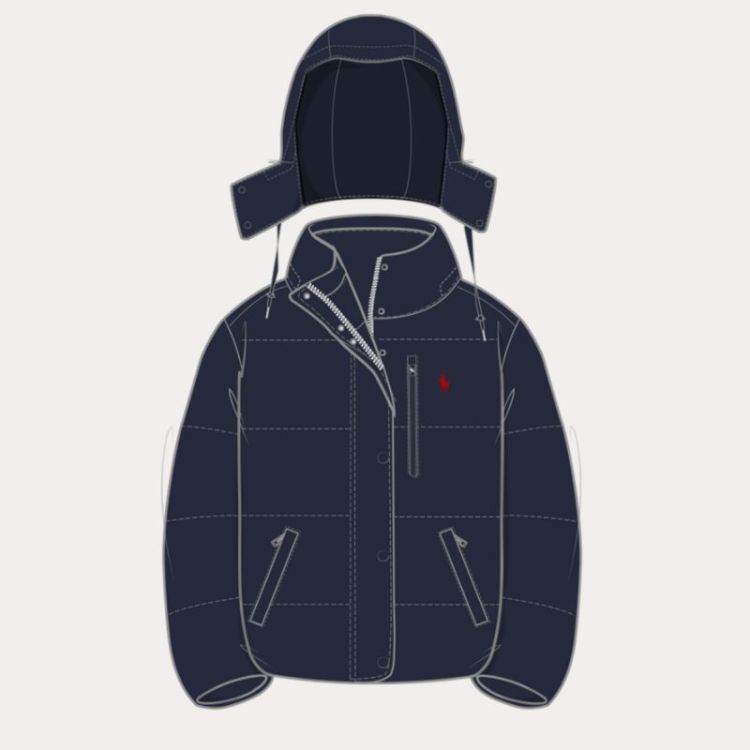 DOWN PUFFER RL NAVY